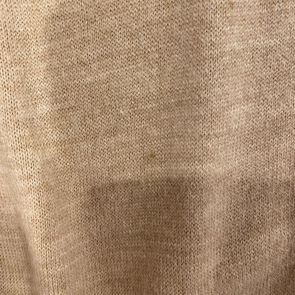 Christian Dior beige v neck knit sweater vintage - Picture 6 of 7